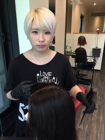 金沢市美容室4cm新入社員紹介！将来のスーパー美容師です。No.3