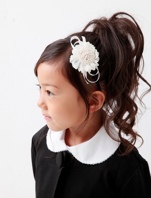 入学式におすすめ子供の髪型アレンジ 金沢市野々市市美容院4cm